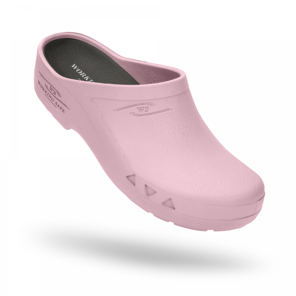 Soft pink nursing clogs 10015 marshmallow Working Safe by JP Supersoles